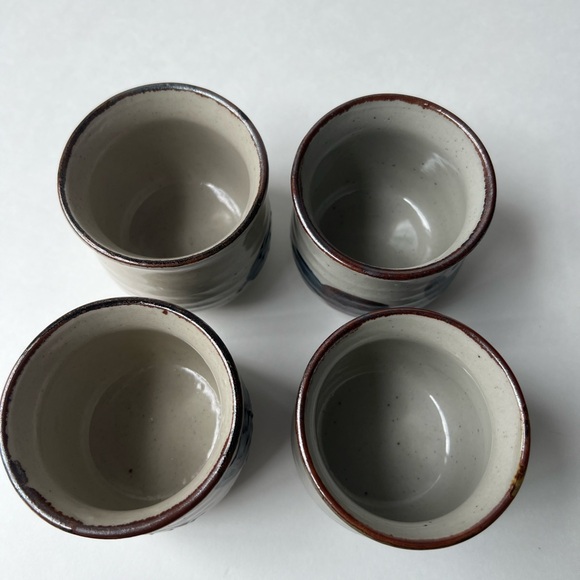 Set of 4 Vintage Owl Cups - Picture 12 of 13